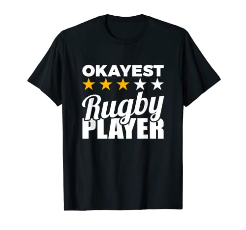 Witziger Rugbyspieler Rugbymannschaft Rugby T-Shirt