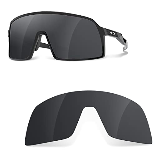 Kompatible Ersatzgläser für Oakley Sutro, Black., schwarz, 80