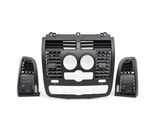 AC Lüftungsgitter Für Benz Für Vito Für Viano W636 W639 2004-2015 LHD RHD Auto Links Rechts Centarl AC Vent Grille Air Outlet Panel Abdeckung Klimaanlage Vents(Model A 3pieces Set)