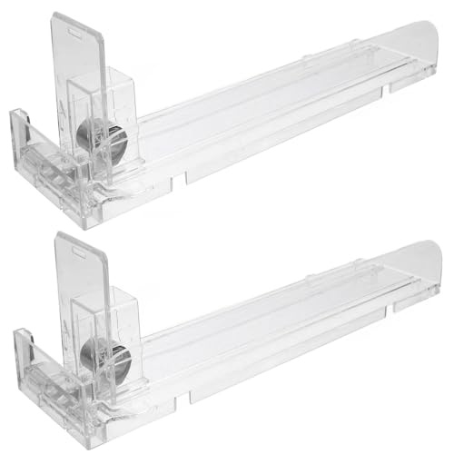 Beaupretty 2Stücke Zigarettendisplay Automatik Transparente Zigarettenständer Installieren für Kioske Supermärkte und Zigarettenläden Stabil