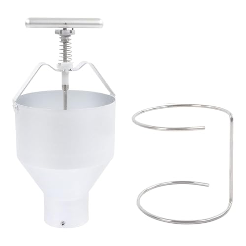 Donut-Depositor, 2,5 l manuelle Donut-Maschine für Bäckerei, 6 einstellbare Dicken, Donut-Maschine mit Ständer für Esszimmer, Schlafsaal, Zuhause