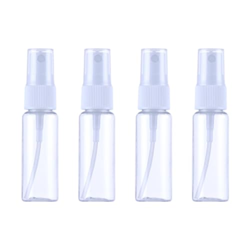 FuzlPnag 4×20ml Spray Bottle,Leer Zerstäuber Pump Sprühflasche,Tragbar Parfumzerstäuber, Parfumzerstäuber Sprühflaschen,Kleine Sprühflasche