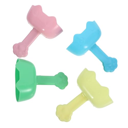 OUNONA 4 Stück Eiscreme Halter Tropffreie Popsicle Kunststoff Halter für Lutscher Für Sauberes Eisvergnügen zu Bedienen und Stylisch