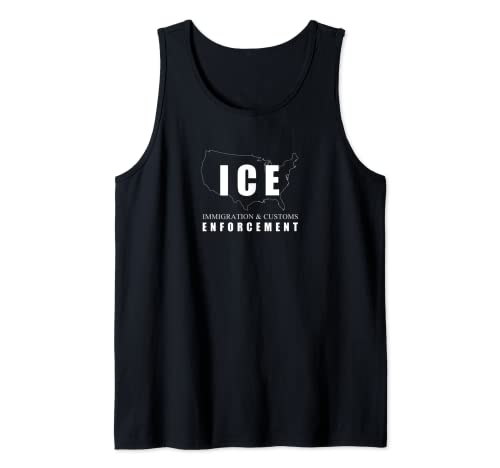 ICE-Polizeikleidung für Einwanderungsbehörden und Zollbehörden Tank Top
