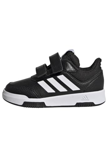 adidas Jungen Unisex Kinder Tensaur Hook and Loop Shoes Sneaker, core black/ftwr white/core black, 23.5 EU