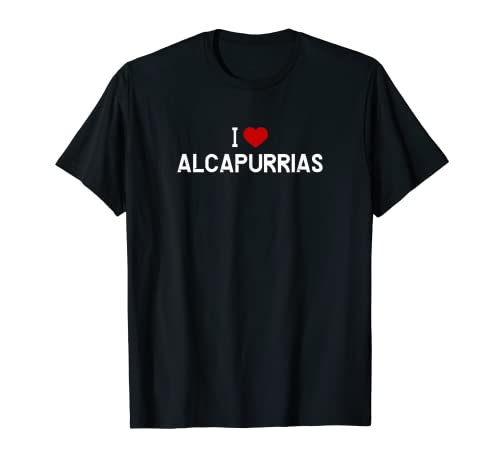 Ich liebe Alcapurrias - puertoricanisches Essen T-Shirt