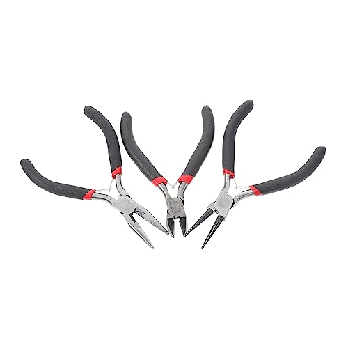 Anneome 3stücke Handwerkzeug Zangen Für Schmuckherstellung Und Reparaturen Multifunktionale Zangen Für Mechanische Instandhaltung Und Bastelarbeiten Bequemes Design Für -projekte