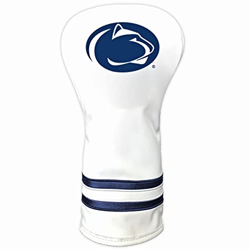 Team Golf NCAA Penn State Nittany Lions Schlägerhaube, Vintage, Weiß, Vintage-Golfschlägerhaube, passgenaues Design, Retro-Design und hervorragende Qualität