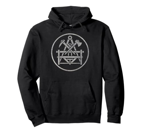 Betonbauer Stahlbetonbauer Beton Handwerker Zunft Logo Pullover Hoodie