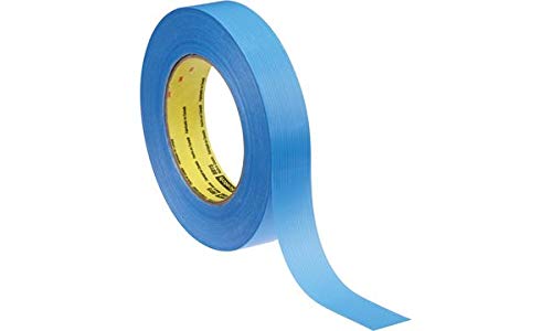 Scotch Filamentklebeband 8915, blau, 24 mm x 55 m Stärke: 0,15 mm, Hochleistungsband, Trägermaterial aus - 1 Stück (8915B24)