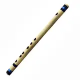 Anfänger/professionelle Musiker Musikinstrument quer Bambus Flöte indische Bansuri (G-Tune) 30 CM