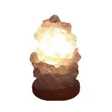 Amethyst Natur | Echte Lila Amethyst Stein Lampe | Amethyst Edelstein Cluster N198