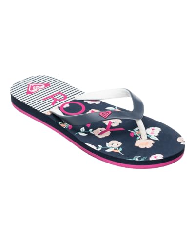 Roxy Tahiti Vii - Flip-Flops for Girls - Sandalen - Mädchen - 36 - Blau.