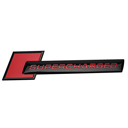 Supercharged Auto-Aufkleber für Kotflügel, Heckklappe, für Suzuki Dodge Jeep Overland Mercedes BMW Mustang Ranger, Volvo, Chevrolet, Nissan, Mazda, Audi, VW, Ford, Fiesta, Honda, Toyota