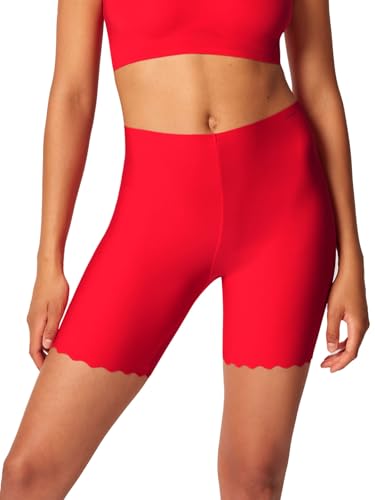 Skiny Damen Hose kurz Micro Essentials 084274 Gr. 40/42 in high Risk red