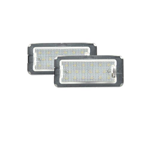 Kennzeichenbeleuchtung,Kennzeichenleuchte 2X Lizenznummer Tellerlicht für FIAT 500 / C Abarth Canbus Targa 51800482