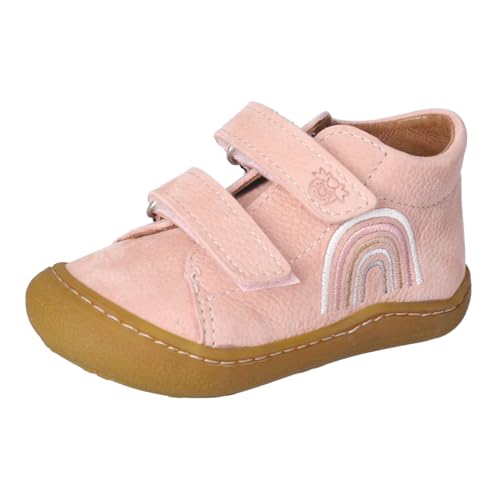 RICOSTA Mädchen Low-Top Sneaker KARLI, Kinder Lauflernschuhe, terracare, Freizeitschuhe, Laufschuhe, Klettschuhe, Klettverschluss, rosa (310), 27 EU