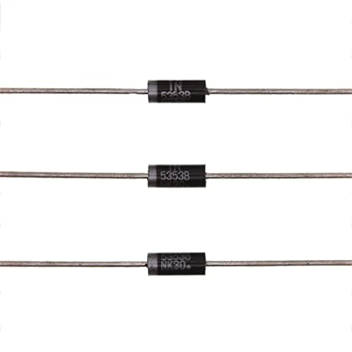 HUABAN 10PCS 1N5353B 1N5353 Power Zener Diode 5W 16V DO-15(CASE17-02) Axial Diodes 5 Watt 16 Volt