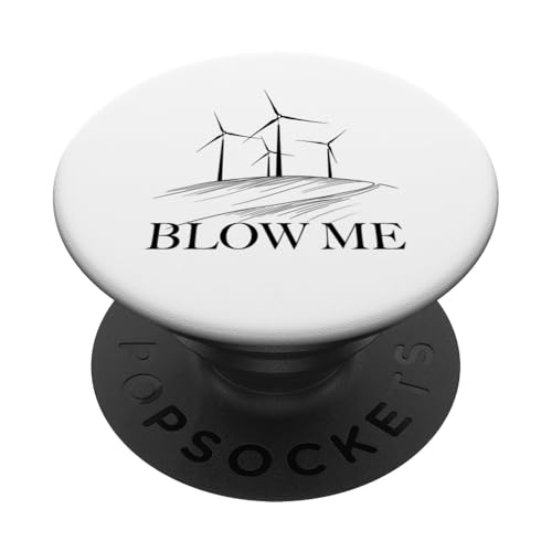 Erneuerbare Energien Ich bin ein großer Fan Lustiger Windkraftingenieur PopSockets mit austauschbarem PopGrip