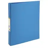 Exacompta 54982E Ringbuch Forever DIN A4 aus Recycling-Karton 2 Ringe 40mm breit hellblau ideal für Schule und Büro Ringhefter Ringordner Ringbuchordner