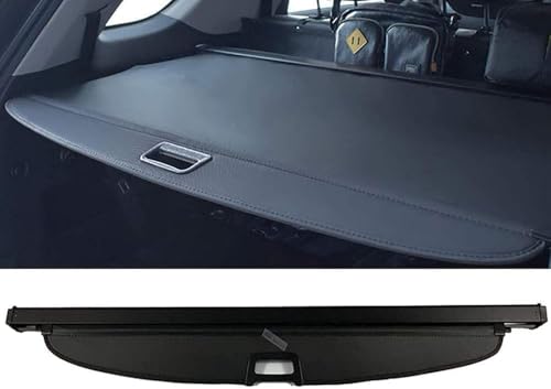 Kofferraum-Abdeckung, Für Hyundai Santa Fe 2007-2010,Einziehbarer Kofferraumvorhang, Laderaumabdeckung, Kofferraumschutz, Gepäckraumabdeckung