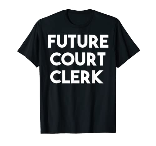 Zukünftige Gerichtsschreiberin T-Shirt