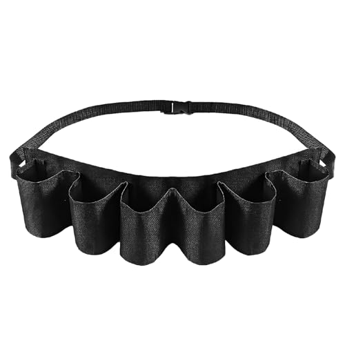 Biergürtel Portable Trinker,Bier Gürtel,Alkohol Gürtel,Schnapsgürtel,Bier Getränkedosengürtel Kann 6 Dosen Aufnehmen,Klopfer Gürtel,Schnaps Gürtel Für Camping Wandern Outdoor Party (Schwarz)