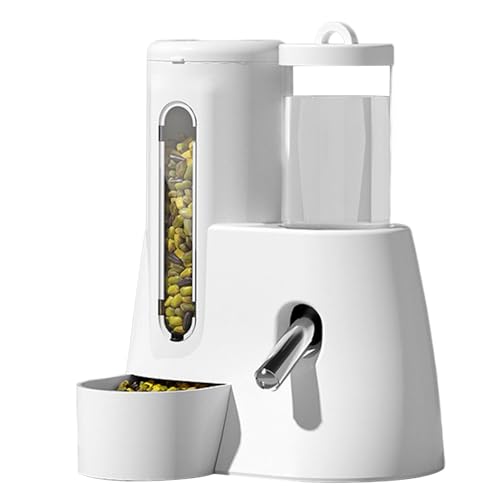 Hamster Feeder und Tränke - Hamster Feeder Automatischer Wasserspender | 2 in 1 Frettchenkäfig Zubehör, Futterbehälter Auslaufsicher für Kleintiere