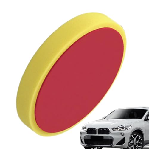 WJnflQN Wachsapplikator-Pads,Wiederverwendbare Polierpads | Karosseriepflege Für Auto, Motorrad & – Lackkorrektur, Reifen- & Lederpflege