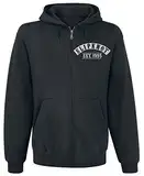 Slipknot Flaming Goat Männer Kapuzenjacke schwarz M 50% Baumwolle, 50% Polyester Band-Merch, Bands