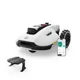 MAMMOTION YUKA 2000 Mähroboter ohne Begrenzungskabel, NetRTK+Vision, Keine RTK-Antenne erforderlich, Auto-Kartierung, Empf. 2000m², Max. 2800m², mit 4G-Modul, 50% Steigung