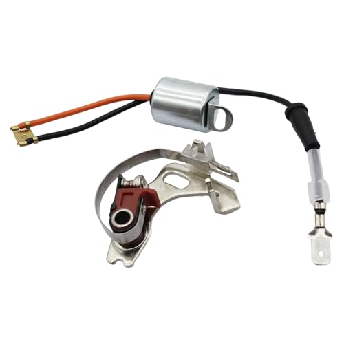 AsrMyjcx Distributor Points Und Condenser Set, Zündverteiler