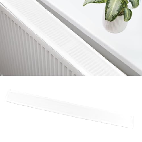 MOKIDO Heizkörper-Staubschutz, Heizung Abdeckung, Heizkörper Abdeckung, Heizungsabdeckung, Dekorativer Staubschutz, Heizkörperabdeckung zum Blockieren von Staub und Schmutz (80CM)