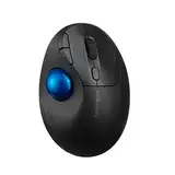 Kensington Pro Fit Ergo TB450 Trackball-Maus, kabellose Bluetooth Maus, bis zu 18 Monate Batterielebensdauer, ergonomischer 34-mm-Trackball, aus bis zu 50% recyceltem Kunststoff (K72194WW)