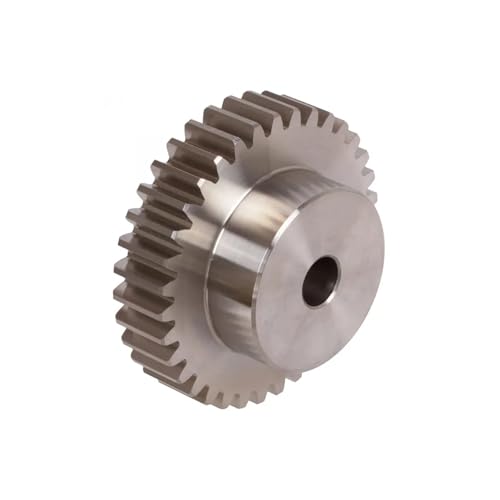 cyclingcolors 1x Modulzahnrad Modul Zahnräder mit Nabe Modulzahnräder 20 Zähne Modul 1,5 Stahl C45 Zahnradantrieb Industrielle Werkzeuge DIY