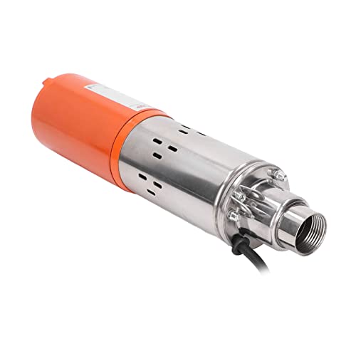 Marhynchus 500W Taucher Solarpumpe, DC 24 V Pump für Landbau, Bergbau, Ackerlandbewässerung. Kompaktturm -Design, Geringes Gewicht, Einfache Installation