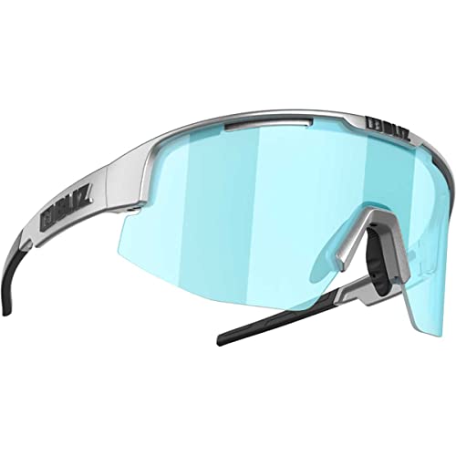Bliz Matrix Sportbrille, metallic silver-smoke ice blue