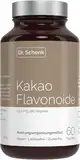 Kakao Flavonoide Kapseln I 60 x 250mg I mit Kakaoflavanolen (Epicatechin, Catechin) I aus 100% reinem Kakao Extrakt I ohne Zusatzstoffe