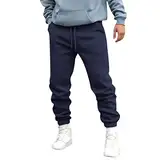 Jogginghose Herren Lang – Baumwolle Sporthose| Freizeithose Männer | Jogger Training – Trainingshose Slim Fit Trainingsanzug Herren Baumwolle Baggy Jogger Pants Jogginghose Herren Kurzgroesse 27