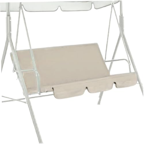 Veranda Swings Swing Seat Cover 59.1X59.1X3.9 '' 190T Polyester Taft wasserdichtes Schwungstuhl Deckung Ersatz Gartenschwungabdeckung für Outdoor 2 ＆ 3 Sitzer Swings Beige Beige Beige