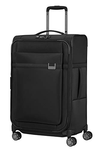 Samsonite Airea - Spinner M Expandable, Suitcase, 67 cm, 73.5/81.5 L, Black (Black)