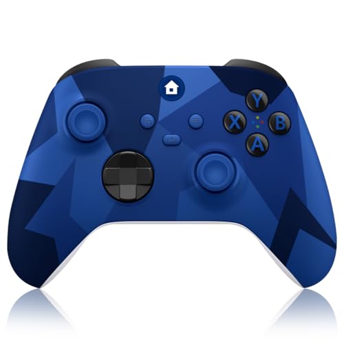 Xbox Controller Wireless für Xbox One, Xbox Series X/S, Xbox One X/S,Controller mit 3.5mm Kopfhörerbuchse,mit 2.4GHz Wireless Adapter,Camo Blau