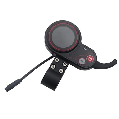 Aprilsunnyzone Elektroroller, LCD-Display, Bedienfeld, LCD-Display für Mantis 10 und Wolf-Roller, funktioniert mit 6-poligen Anschlüssen