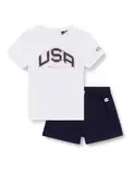 Champion Legacy Retro Sport TD - USA Crewneck T-shirt & Shorts Anzug,