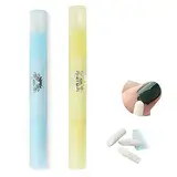 2x Nail Art Entfernung Stifte mit Baumwollköpfen Maniküre Corrector Pen DIY Stifte, Nagellack Korrekturstift,6 Austauschbare Ersatzspitzen fuer Manikuere Nagel