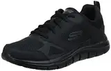 Skechers Herren Track - Syntac Sneakers,Sports Shoes, Schwarz, 44 EU