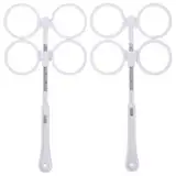 iplusmile 2 Stück Brillenausrüstung Zubehör Flipper Optometrie Optischer Testflipper Optometrieausrüstung Optometrie Testflipper Für Optometrie Optometrie Optischer Flipper Flip Linse