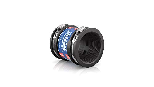 Crassus Schlauchadapter CDC 070 Typ 1 mit Innenlippe, TPE/ V2A, 1 Stück, 70-85 mm, CRA11019