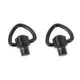 HOUSON 2PCS QD Sling Swivel 1 inch，M-L-o-k Picatinny-Schiene Schnell Detach Swivel Adapter Quick Release Sling Basis für taktisches Schießen, Waffenheben und Jagen SW-1