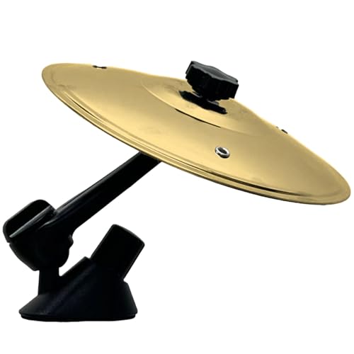 Car Crash Cymbal, Auto Trommel Lüftungsschlitz Schlagzeug Becken, Mini-Spaß Auto Crash Becken, Musikinstrument für Alle Arten Von Fahrzeugen, Die Mit